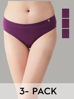 C9 Airwear - Seamless Mid Brief Combo for Women (Pack of 3)