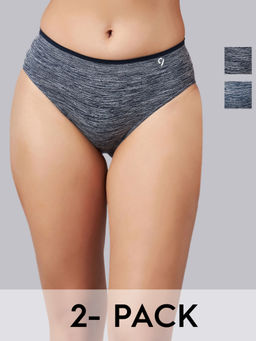 C9 Airwear - Mid Rise Panties for Women (Pack of 2)