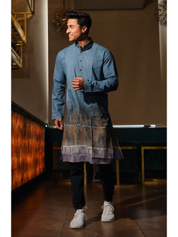 Hatheli - Shibhori Cotton Long Kurta