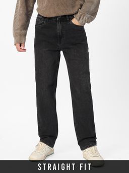 The Souled Store - Originals Denim Midnight Black Straight Fit Men Jeans