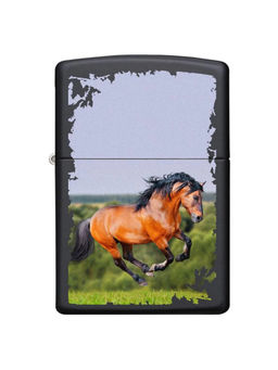 Zippo - Horse Running Windproof Pocket Lighter