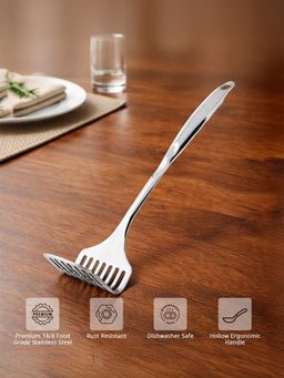 Culinex by thinKitchen - Premium Folding Potato & Vegetable Masher - Grey