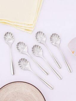thinKitchen - Premium 18/8 Stainless Steel 6" Small Spoon Set, 6 Pieces