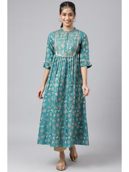 Aurelia - Green Heavy Embellished Ethnic Kurta