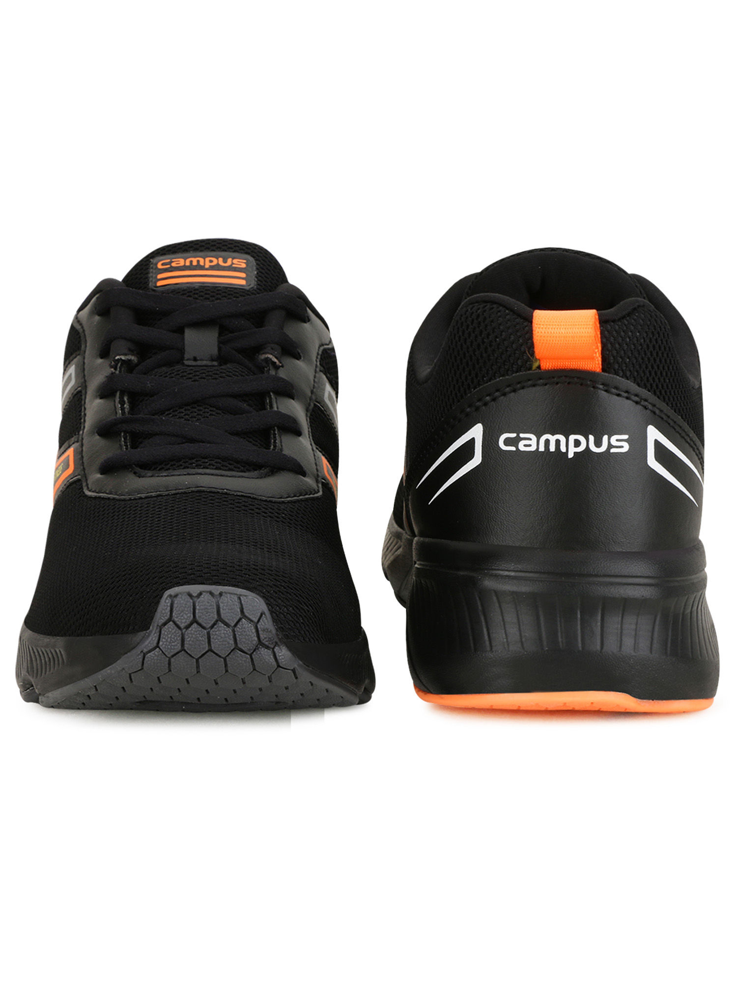Campus Hurricane Black Running Shoes 