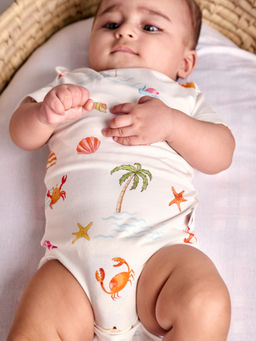 Bubz - Beach Bamboo Baby Bodysuit