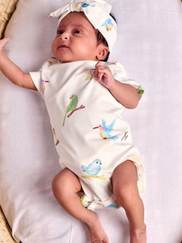 Bubz - Tiny Tweet Bamboo Baby Bodysuit