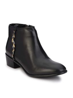 Delize - Women Black Flat Boots