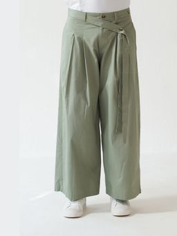 Muvazo - Noir Garden Green Pants