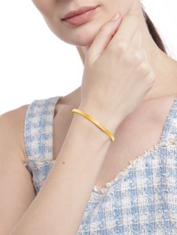 Zavya - Elegance Classic Gold-Plated 925 Sterling Silver Cuff