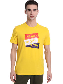 AM SWAN - Mens Printed Dandelion T-shirt