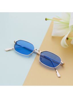 TED SMITH - UV Protection Oval Sunglasses Metal Frame For Men Women - Eyez-C1