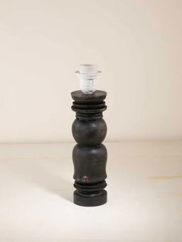 Freedom Tree - Pillar Wooden Charcoal Table Lamp