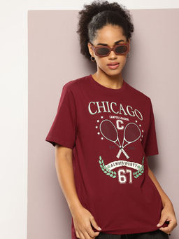 DILLINGER - Womens Graphic Oversized T-Shirt