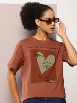 DILLINGER - Womens Graphic Regular T-Shirt