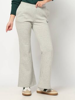 GAP - Grey Cotton Blend Solid Trackpant
