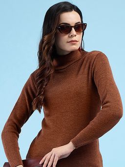 CLAPTON - Solid High Neck Skivvy Full Sleeve