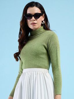 CLAPTON - Solid High Neck Skivvy Full Sleeve