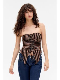 BDG by Urban Outfitters - Striped Ria Bandeau Top
