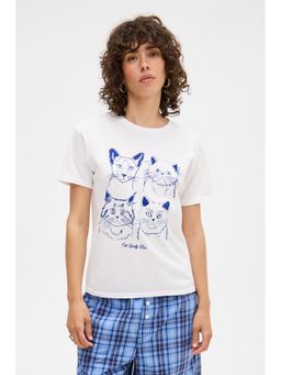 BDG by Urban Outfitters - Cat Lady Relaxed T-Shirt