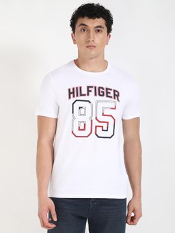 Tommy Hilfiger - Mens White Color T-Shirt
