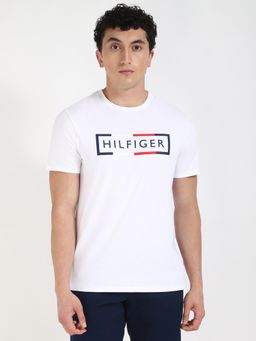 Tommy Hilfiger - Mens White Color T-Shirt