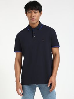Tommy Hilfiger - Mens Navy Blue Color Polo T-Shirt