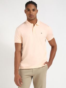 Tommy Hilfiger - Mens Peach Color Polo T-Shirt