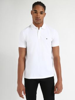 Tommy Hilfiger - Mens White Color Polo T-Shirt