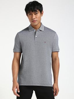 Tommy Hilfiger - Mens Grey Color Polo T-Shirt