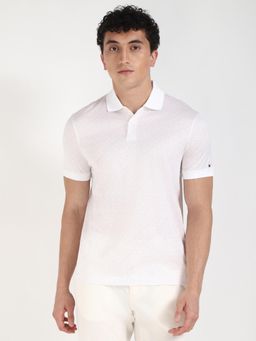 Tommy Hilfiger - Mens Off White Color Polo T-Shirt