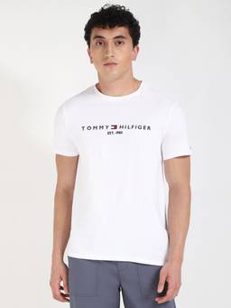 Tommy Hilfiger - Mens White Color T-Shirt