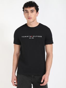 Tommy Hilfiger - Mens Black Color T-Shirt