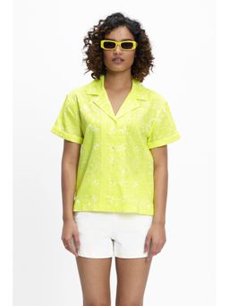 TERRA LUNA - Cayo Yellow Paisley Shirt