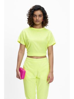 TERRA LUNA - Mallorca Yellow Solid T-Shirt