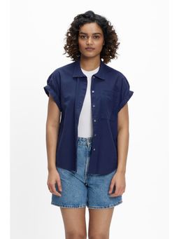 TERRA LUNA - Electra Blue Solid Shirt