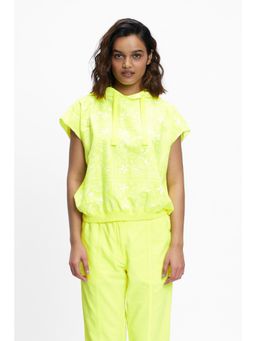 TERRA LUNA - Sadet Yellow Paisley Hoodie