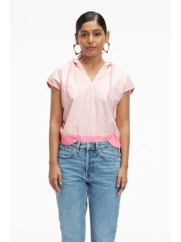 TERRA LUNA - Riobo Pink Solid Hoodie