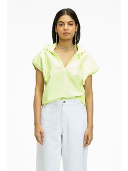 TERRA LUNA - Riobo Green Solid Hoodie