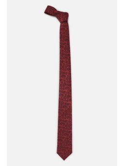 Allen Solly - Men Red Print Formal Accessories