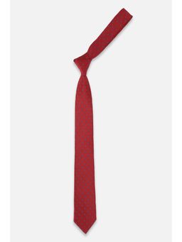 Allen Solly - Men Red Print Formal [Accessories]