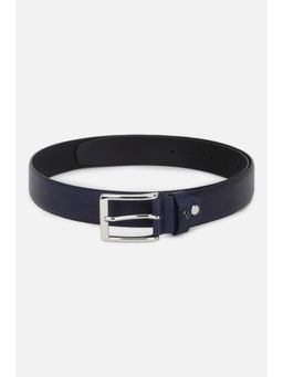 Van Heusen - Men Navy Blue Textured Casual Belt