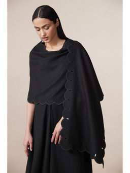 AMPM - Black Dahlia Solid Shawl