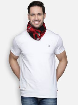 Alvaro Castagnino - Mens Viscose Red Muffler