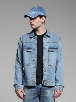 Jack & Jones - Blue Regular Fit Jacket