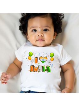 KNITROOT - Unisex White Cotton Printed T-shirt