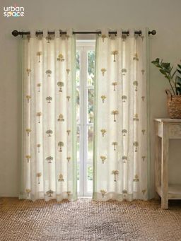Urban Space - 100% Cotton Curtains - Madhavi Sage Green