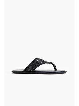 H&M - Women Black Braided Flats