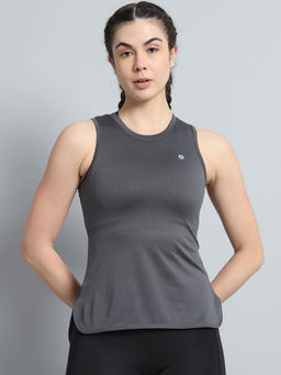 Athlisis - Charcoal Sleeveless Lightweight Quick Dry Running Fitness Sports Tank Top