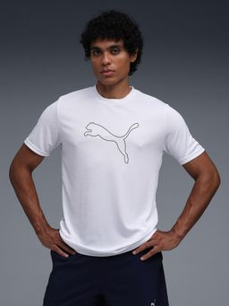 Puma - White Train All Day Men Breathable Training T-Shirt